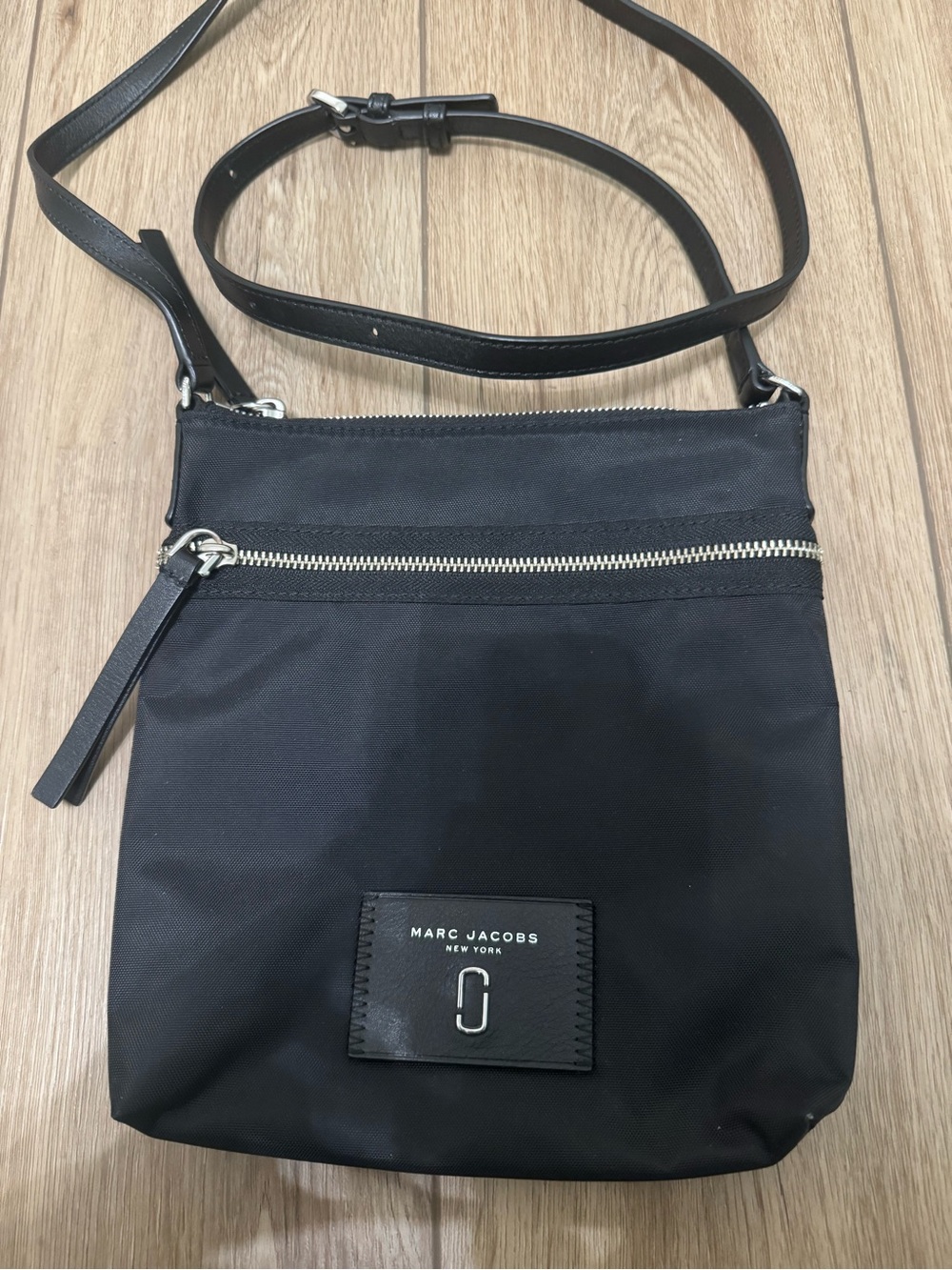 Marc Jacobs Black Nylon Crossbody Messenger